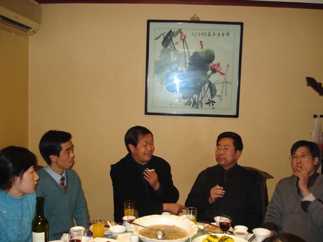 老师们在陶醉