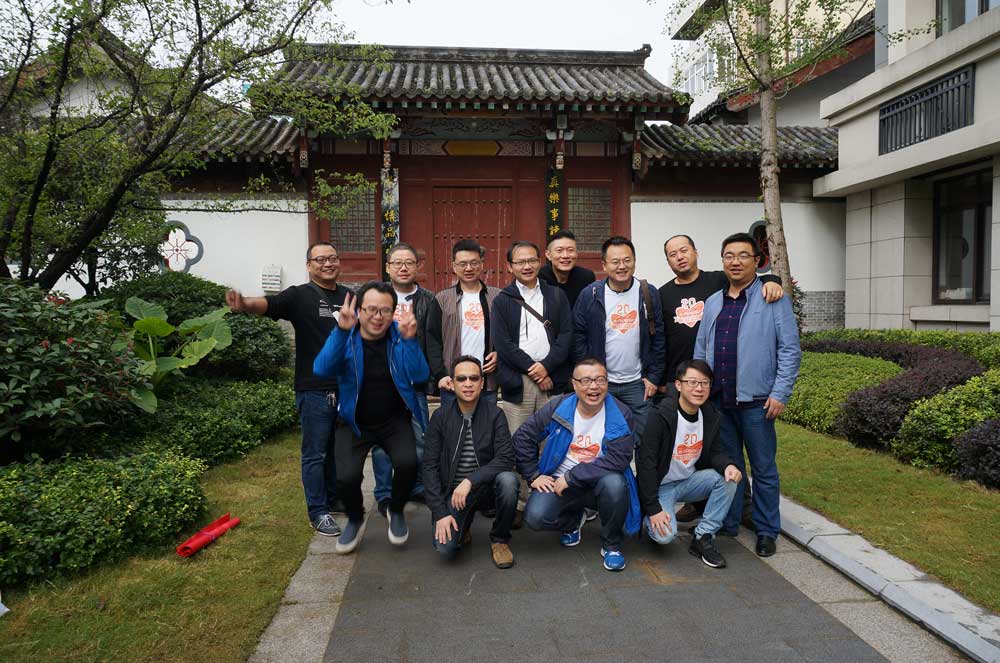 大合影